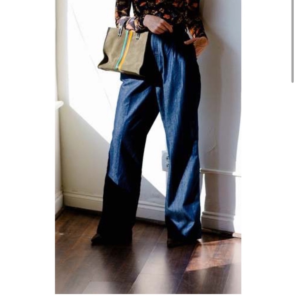 Frame Pleated Pants - Picture 2 of 6